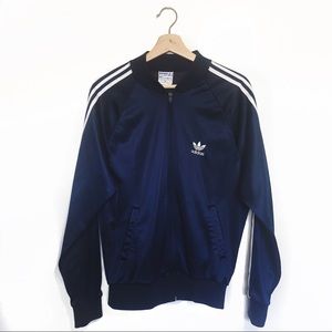 Adidas Track Jacket Navy Blue